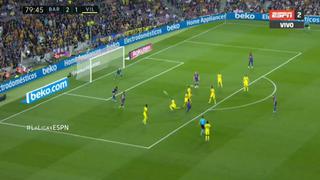 Por poquito: Ansu Fati casi marca golazo tras taco de Griezmann en el Barcelona vs. Villareal [VIDEO]