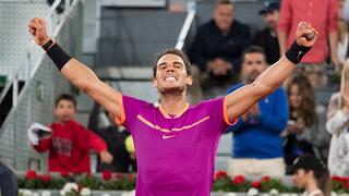 Rafael Nadal venció a Novak Djokovic y clasificó a la final del Masters de Madrid 2017