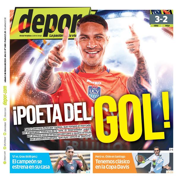 ¡Poeta del gol!