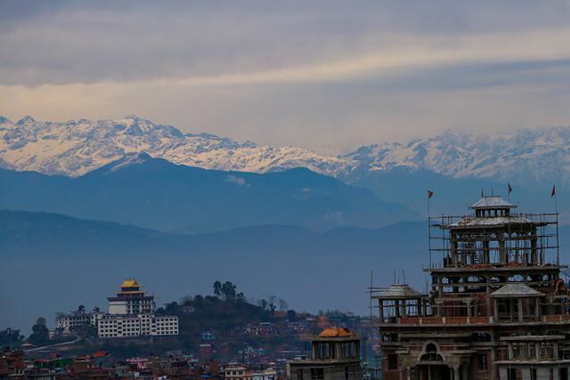 El Himalaya vuelve a ser visto desde las ciudades a más de 200 kilómetros después de siete décadas. (Getty)