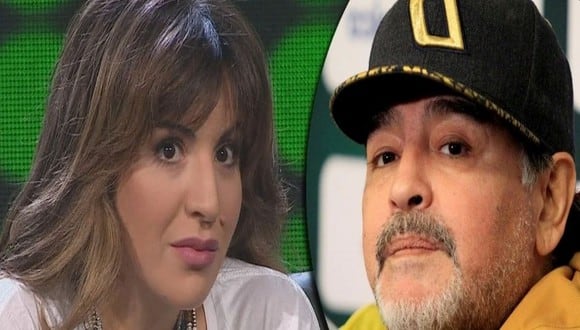 Gianinna es la menor hija del matrimonio de Claudia Villafañe y Diego Maradona. (Foto: AFP)