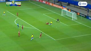 El providencial cruce de la ‘Vinotinto’ que le quita el gol de Brasil en la Copa América [VIDEO]