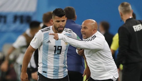 Jorge Sampaoli dirigió a Argentina en el Mundial de Rusia 2018. (Getty)
