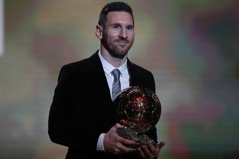 Lionel Messi ganó el sexto Balón de Oro de su exitosa carrera deportiva | Foto: AP