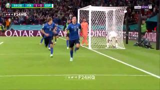 La ‘Azzurra’ se ve en la final: Federico Chiesa pone el 1-0 en el Italia vs. España [VIDEO]