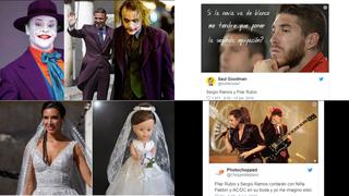 ¡No dejarás de reír! Los mejores memes de la boda de Sergio Ramos y Pilar Rubio en Sevilla[FOTOS]