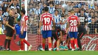 Todo mal en el Atlético Madrid: perdió ante la Real, se lesionó Oblak y viene la Juventus por Champions