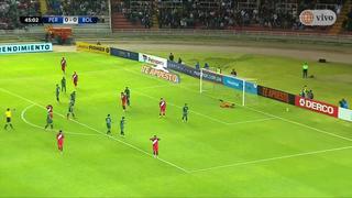 Casi llega el primero: el remate de Jesús Castillo que pudo ser el 1-0 de Perú vs. Bolivia [VIDEO]