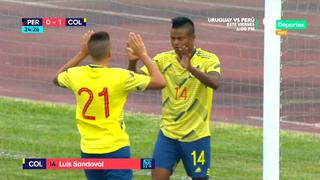 Como baldazo de agua fría: el gol de Colombia que sorprendió a Perú en el amistoso [VIDEO]