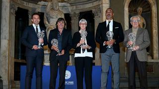 En honor al mérito: Del Piero y Gullit fueron premiados en Italia