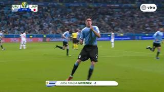 ¡Josema nomás! Giménez marcó el 2 a 2 de Uruguay vs Japón en el Arena do Gremio [VIDEO]