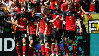 Bélgica goleó 3-0 a Irlanda en Burdeos por la Eurocopa Francia 2016