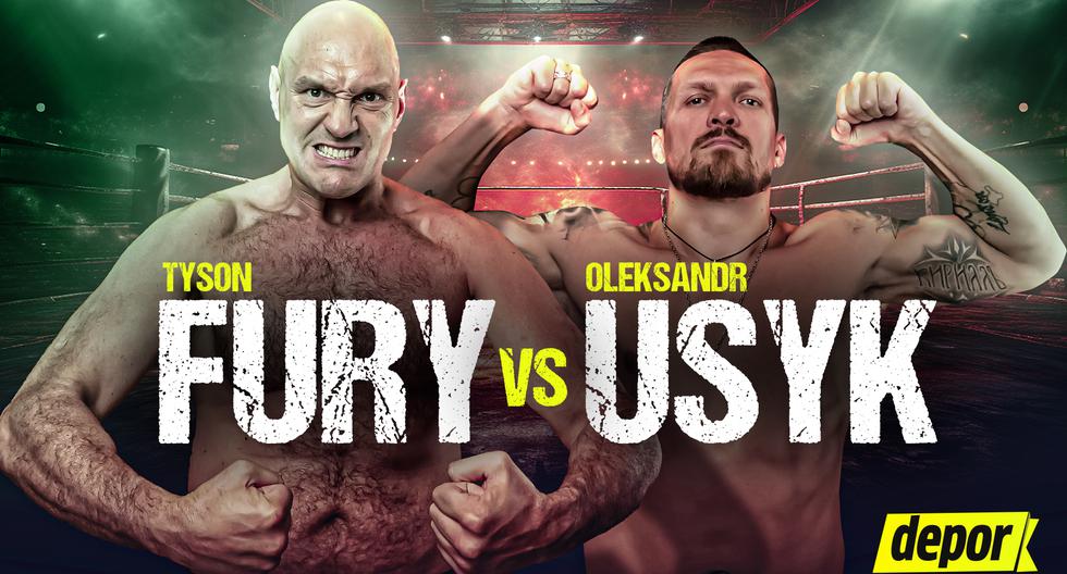 Links Tyson Fury vs. Oleksandr Usyk EN VIVO vía DAZN y ESPN+: hora, canal y dónde ver