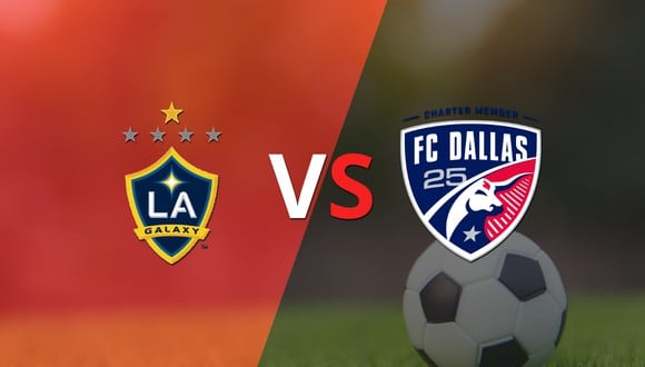 Termina el primer tiempo con una victoria para FC Dallas vs LA Galaxy por 3-0