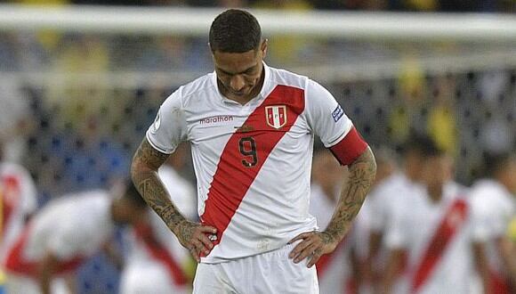 Paolo Guerrero recibió emotivo mensaje de la Selección Peruana.  (Foto: AFP)