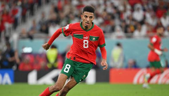 Azzedine Ounahi ha jugado los cinco partidos de Marruecos en el Mundial Qatar 2022 y está listo para afrontar semifinales. (Foto: AFP)
