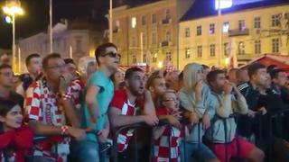 Así explotó Zagreb tras gol de Mandzukic que metió a Croacia en la final del Mundial [VIDEO]