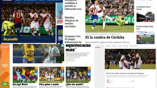 Así resaltó la prensa internacional el triunfo histórico de la Selección Peruana