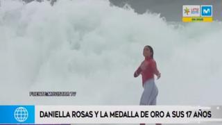 Surfista Daniella Rosas narra la motivación que la llevó al oro