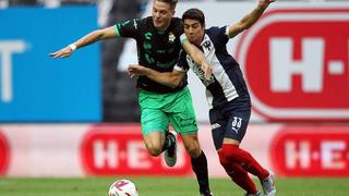 Empate agónico: Monterrey logró rescatar un punto ante Santos Laguna por la Liga MX 