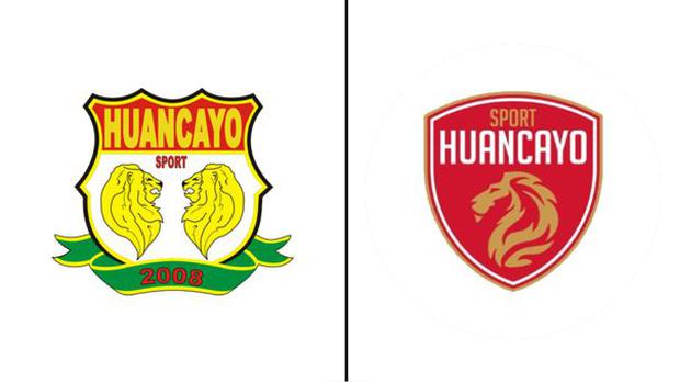 Así fue el cambio de escudo de Sport Huancayo. (Imagen: Composición)