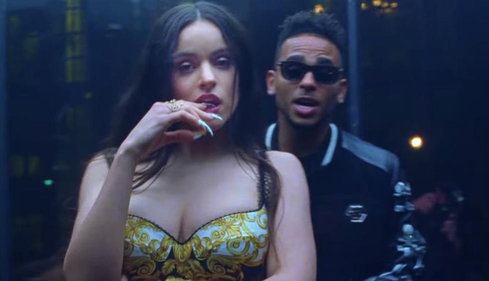 Rosalía estrenó el videoclip de "Yo x Ti, Tu x Mi", su nueva colaboración con Ozuna. (Foto: Captura de video)