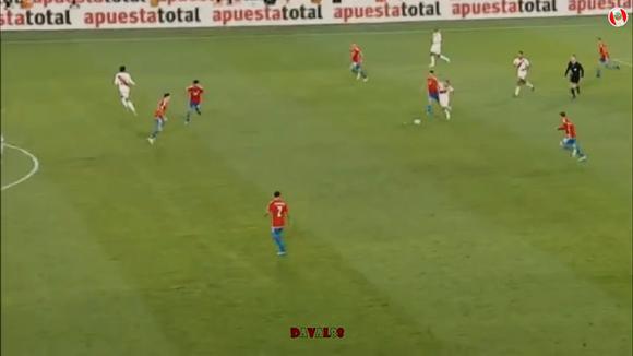 Bryan Reyna y sus jugadas contra Chile. (Video: Youtube)