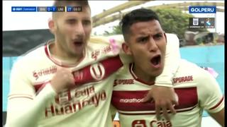 En el área, de ‘9’: el gol de Alex Valera para el 1-0 en el Universitario vs. Binacional [VIDEO]