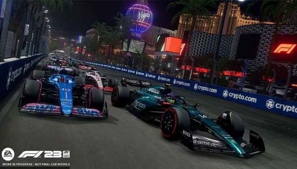El título de Electronic Arts cuenta con el nuevo circuito de Las Vegas.