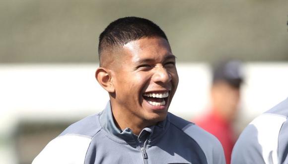 Edison Flores se mostró feliz de volver a sumarse a la Selección Peruana. (Foto: Selección Peruana)