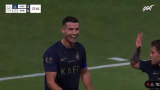 ¡Otro gol y doblete! Cristiano Ronaldo anota para el 2-0 de Al Nassr vs. Al Shabab 