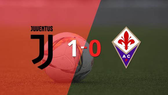 Con lo justo, Juventus venció a Fiorentina 1 a 0 en el estadio Allianz Stadium