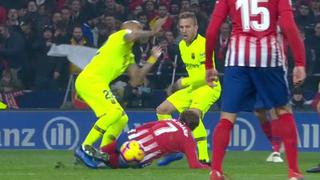 ¡Guarda ahí, Antoine! La terrible entrada de Griezmann a Vidal que le costó una amarilla [VIDEO]