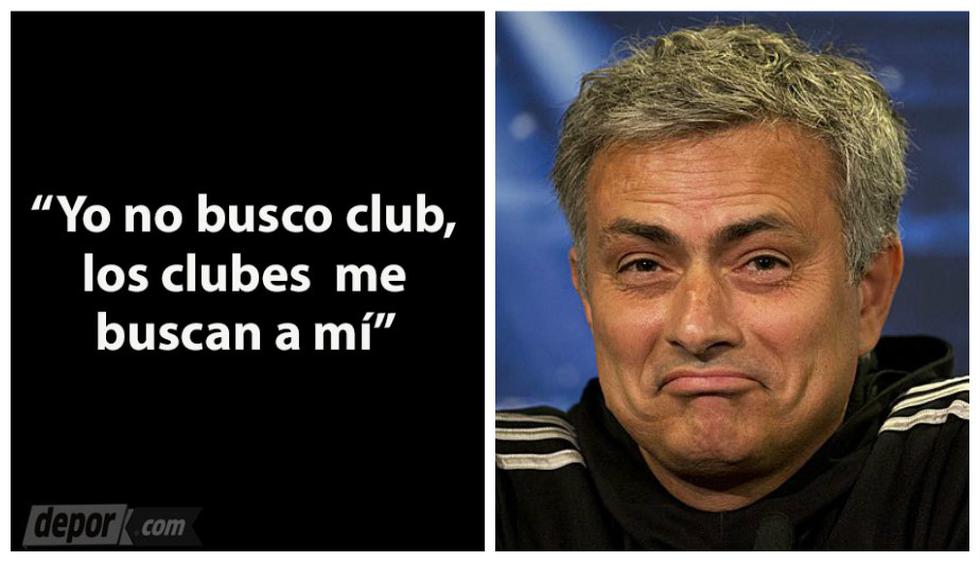Las frases más polémicas en la carrera de Mourinho.