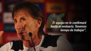 Selección Peruana: las mejores frases de Ricardo Gareca previo al choque contra Bolivia