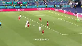 ‘Lo-Lo-Lo’: Insigne anota un golazo para el 3-0 contundente de Italia vs. Turquía [VIDEO]