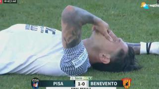 ¡Levántate, Gianluca! El llanto de Lapadula tras la derrota de Benevento en los Play Offs de la Serie B [VIDEO]