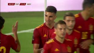 España ya golea: Ferrán Torres marcó el 3-0 sobre Georgia en Eliminatorias [VIDEO]