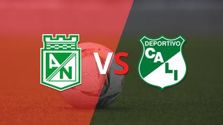 Contundente triunfo parcial de At. Nacional sobre Deportivo Cali