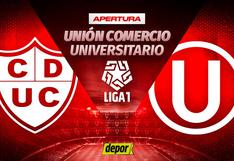 Liga 1 MAX, Universitario vs. Unión Comercio EN VIVO: horarios y canales de TV