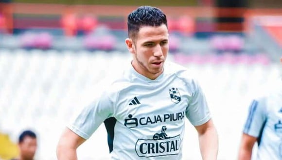 Adrián Ugarriza jugó muy pocos partidos con Sporting Cristal en 2023. (Foto: Sporting Cristal)