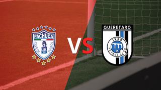 Victoria parcial para Pachuca sobre Querétaro en el estadio Hidalgo