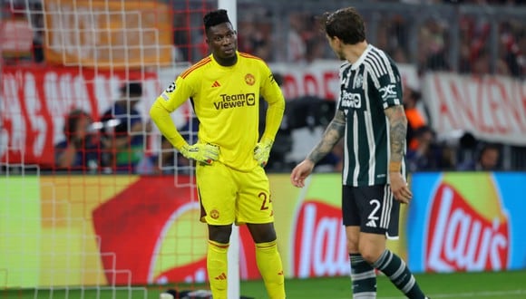 André Onana admitió que fue culpable de la derrota ante Bayern Múnich. (Foto: Getty Images)