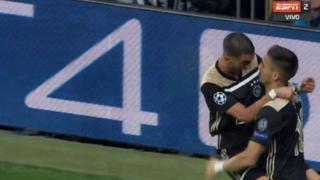 El Bernabéu, mudo: Ziyech marcó gol tempranero en el Real Madrid vs. Ajax [VIDEO]