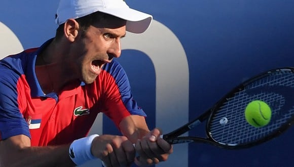 Novak Djokovic renunció a jugar el Masters 1000 de Cincinnati. (AFP)