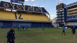 Quiere dar el golpe: Alianza Lima reconoció La Bombonera para el partido con Boca Juniors [FOTOS]