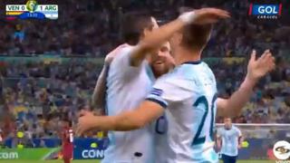 ¡Se equivocó Faríñez! El portero dejó el balón picando y Lo Celso gritó el 2-0 en Argentina vs. Venezuela [VIDEO]