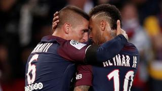 Verratti 'alucinó' con el golazo de Neymar al Toulouse y así lo comparó con los Supercampeones