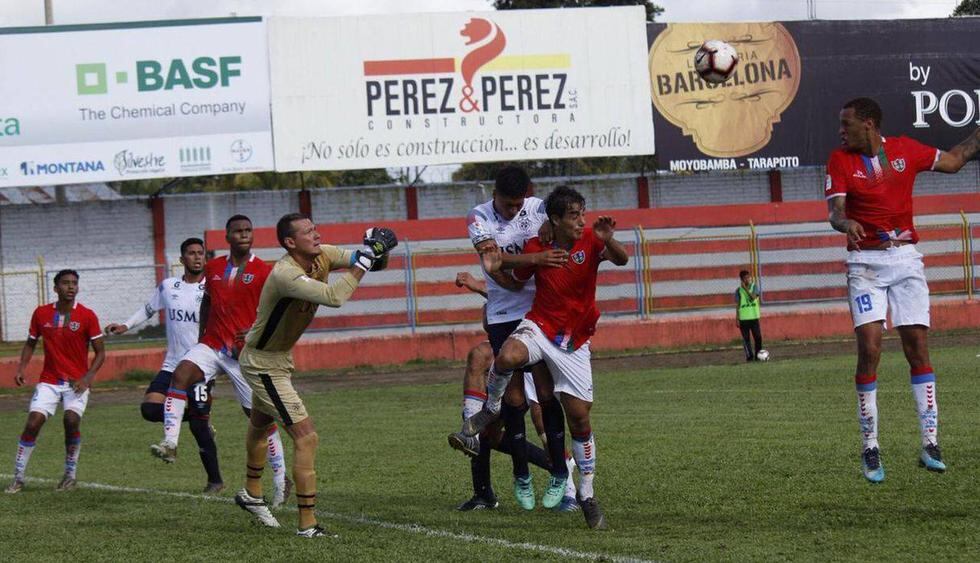 Unión Comercio vs. San Martín igualaron sin goles en Moyobamba. (Liga 1)