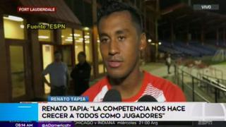 Perú vs. Chile: "La competencia con Pedro Aquino nos hace crecer a todos", aseguró Renato Tapia [VIDEO]